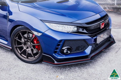 Flow Designs FK8 Civic Type R Front Lip Splitter