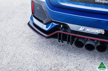 Flow Designs FK8 Civic Type R Flow-Lock Rear Diffuser
