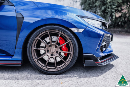 Flow Designs FK8 Civic Type R Front Lip Splitter Winglets (Pair)