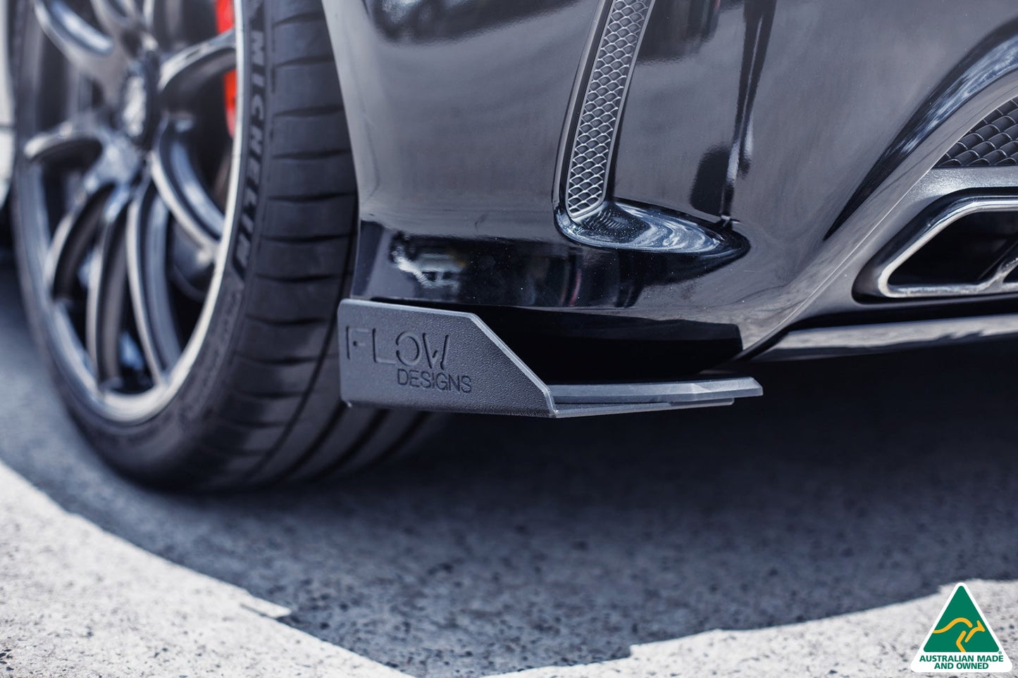 Flow Designs A45 AMG W176 (PFL) Rear Spats (Pair)