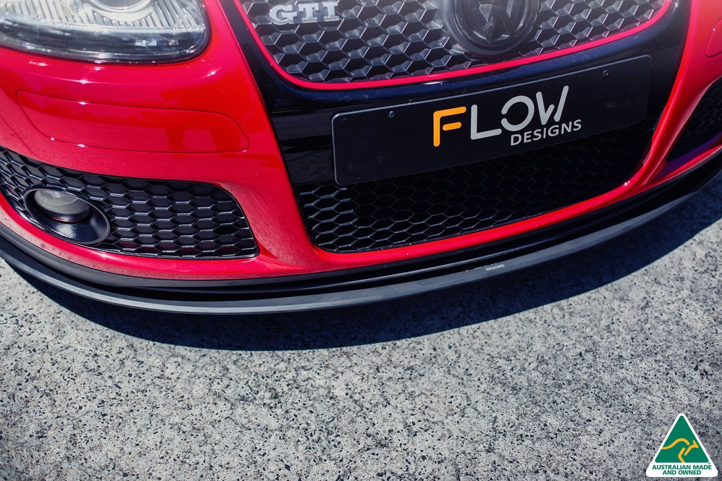 Flow Designs MK5 Golf GTI Front Lip Splitter