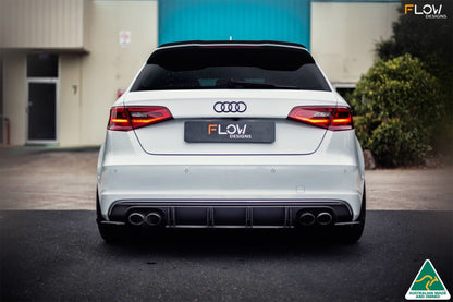 Flow Designs S3 8V Pre-Facelift Sportback Flow-Lock Rear Diffuser