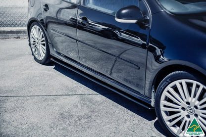 Flow Designs MK5 Golf R32 Side Skirt Splitters (Pair)