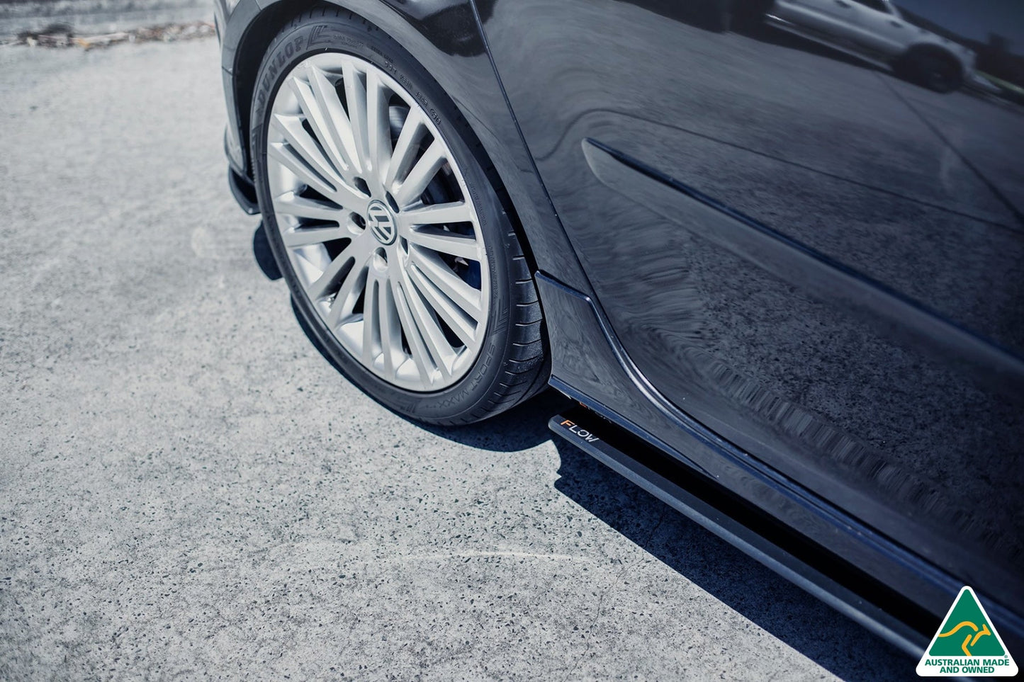 Flow Designs MK5 Golf R32 Side Skirt Splitters (Pair)