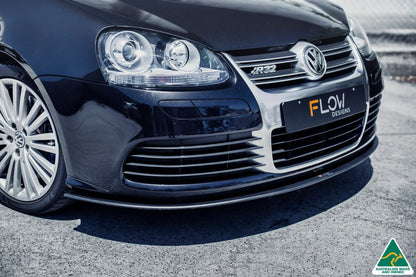Flow Designs MK5 Golf R32 Front Lip Splitter