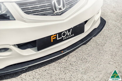 Flow Designs Honda Accord Euro CL7/CL9 Front Splitter Extensions