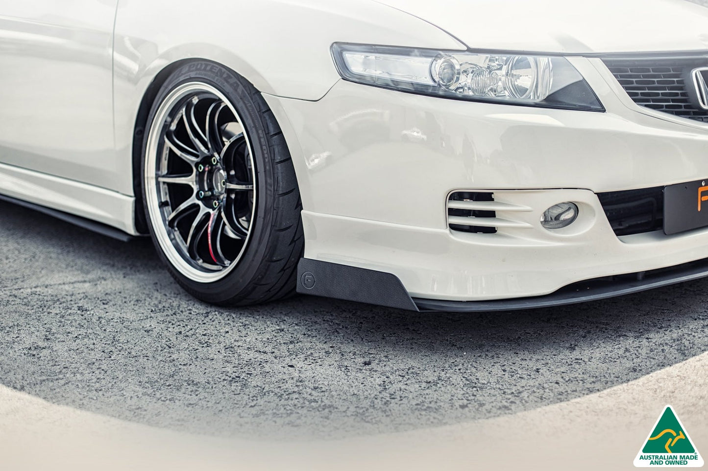 Flow Designs Honda Accord Euro CL7/CL9 Front Splitter V3