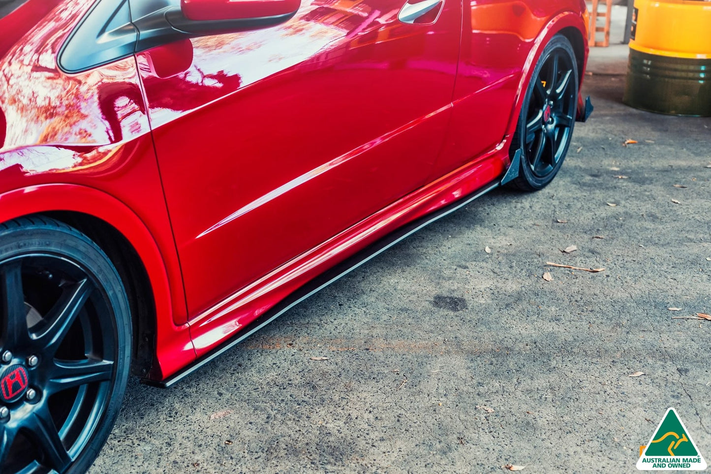 Flow Designs FN2 Civic Type R Side Skirt Splitters V3 (Pair)