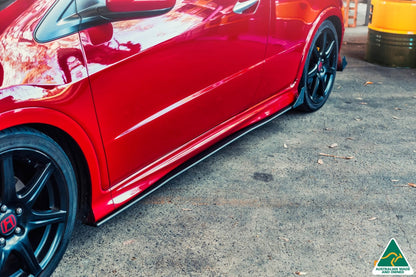Flow Designs FN2 Civic Type R Side Skirt Splitters V3 (Pair)