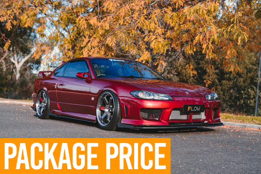 Flow Designs S15 / 200SX Full Lip Splitter Set (Aero or Standard)