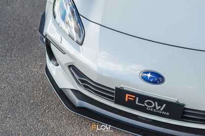 Flow Designs ZD8 BRZ Front Lip Splitter (GLOSS)