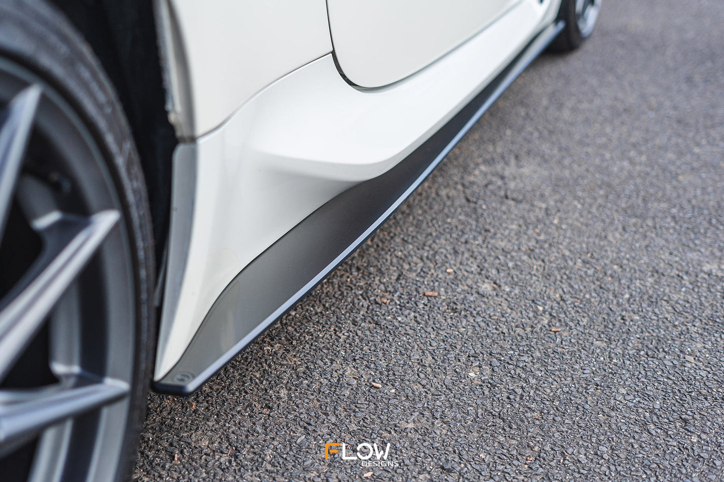 Flow Designs ZD8 BRZ Side Skirt Splitters (GLOSS: Pair)