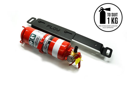 Flow Designs i20 N BC3 Adjustable Fire Extinguisher Bracket/Mount