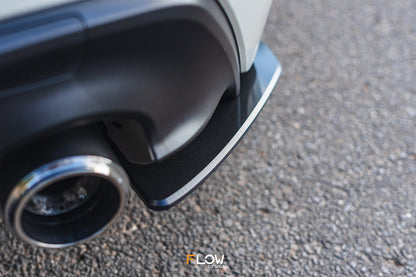 Flow Designs ZD8 BRZ Rear Spats (GLOSS; Pair)