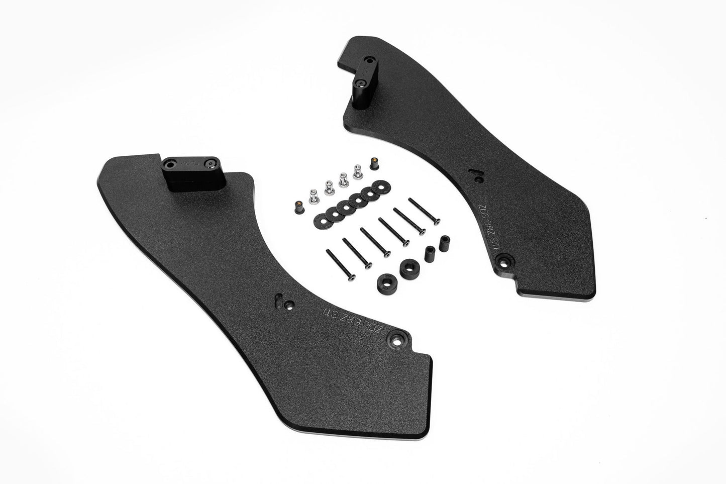 Flow Designs ZD8 BRZ STI Rear Spats (TEXTURED; Pair)