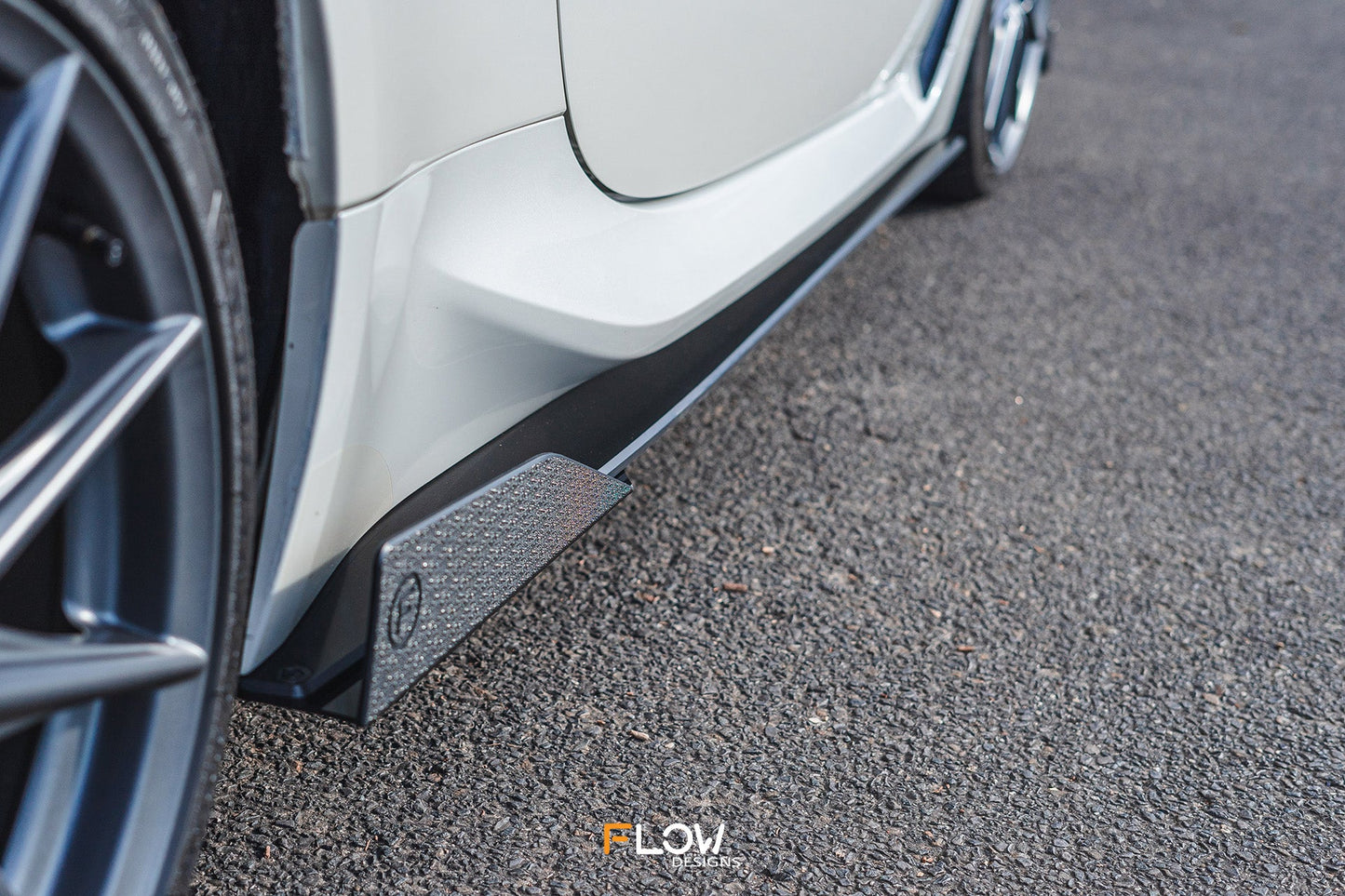 Flow Designs ZD8 BRZ Side Skirt Splitters (GLOSS: Pair)