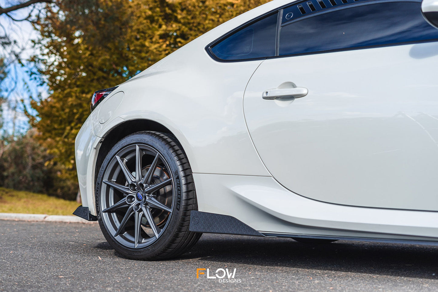 Flow Designs ZD8 BRZ Side Skirt Splitters (GLOSS: Pair)