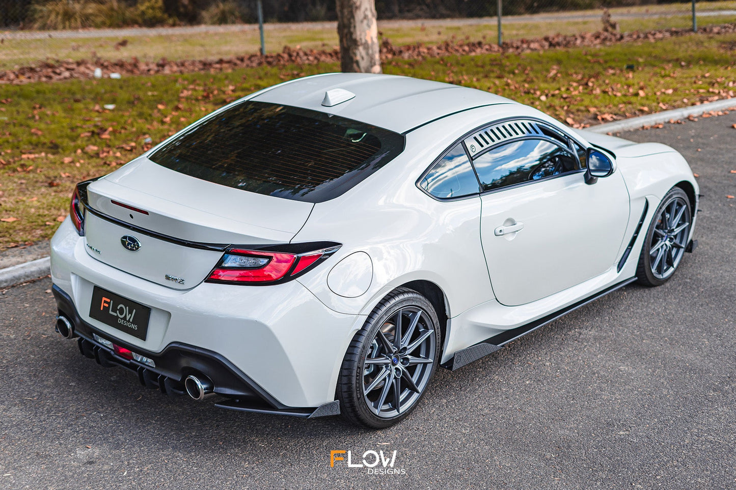 Flow Designs ZD8 BRZ Side Skirt Splitters (GLOSS: Pair)
