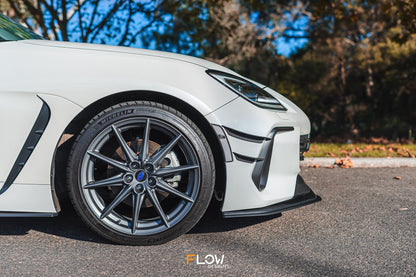 Flow Designs ZD8 BRZ Front Lip Splitter Extensions (Pair)