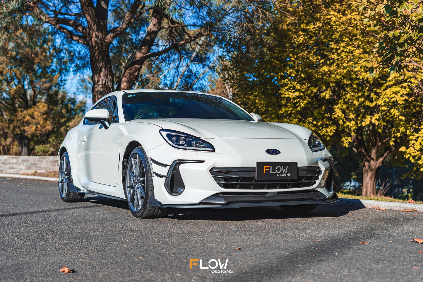 Flow Designs ZD8 BRZ Front Lip Splitter (GLOSS)