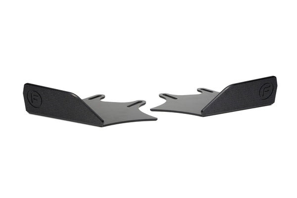 Flow Designs S3 8P Hatch (PFL) Front Lip Splitter Winglets (Pair)