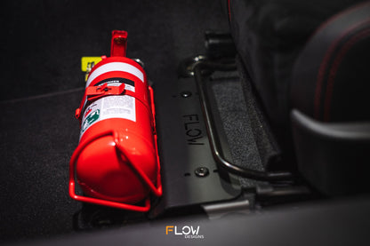 Flow Designs ZD8 BRZ Adjustable Fire Extinguisher Bracket/Mount