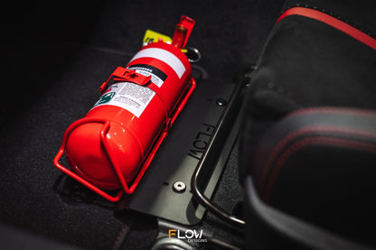 Flow Designs ZD8 BRZ Adjustable Fire Extinguisher Bracket/Mount