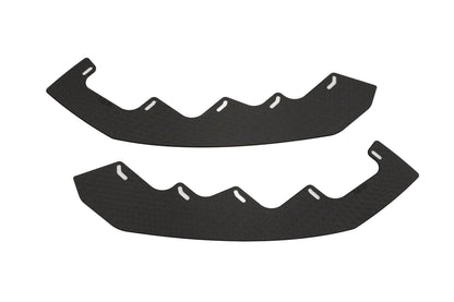 Flow Designs S3 8P2 Hatch (FL) Front Lip Splitter Extensions (Pair)