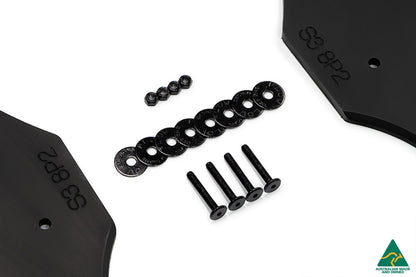 Flow Designs S3 8P2 Hatch (Facelift) Rear Spats V3 (Pair)