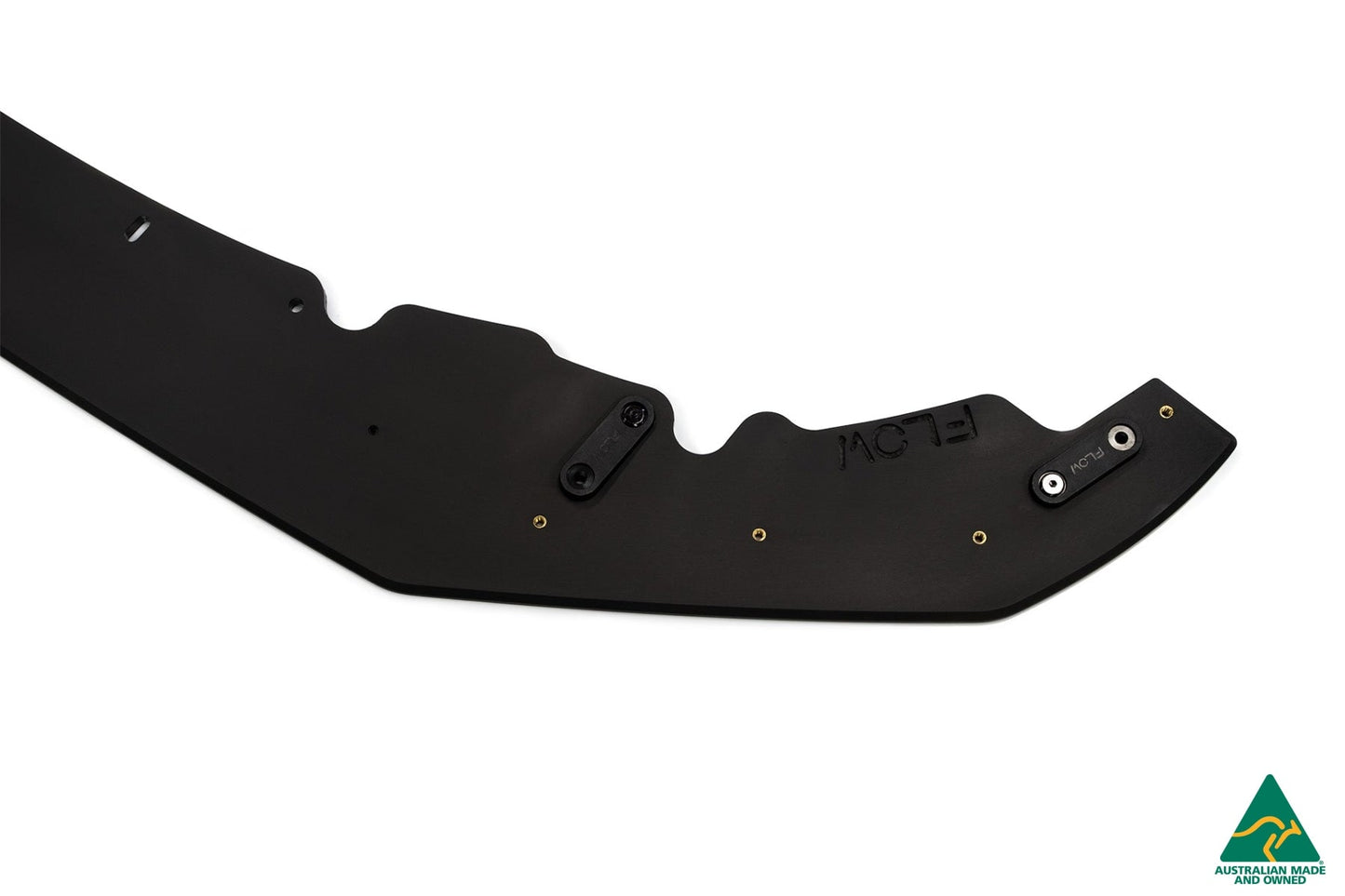 Flow Designs EX-DISPLAY - F20 Pre LCI M135 Front Lip Splitter V3 - GLOSS BLACK