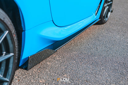 Flow Designs ZN8 GR86 Side Skirt Splitters (GLOSS: Pair)