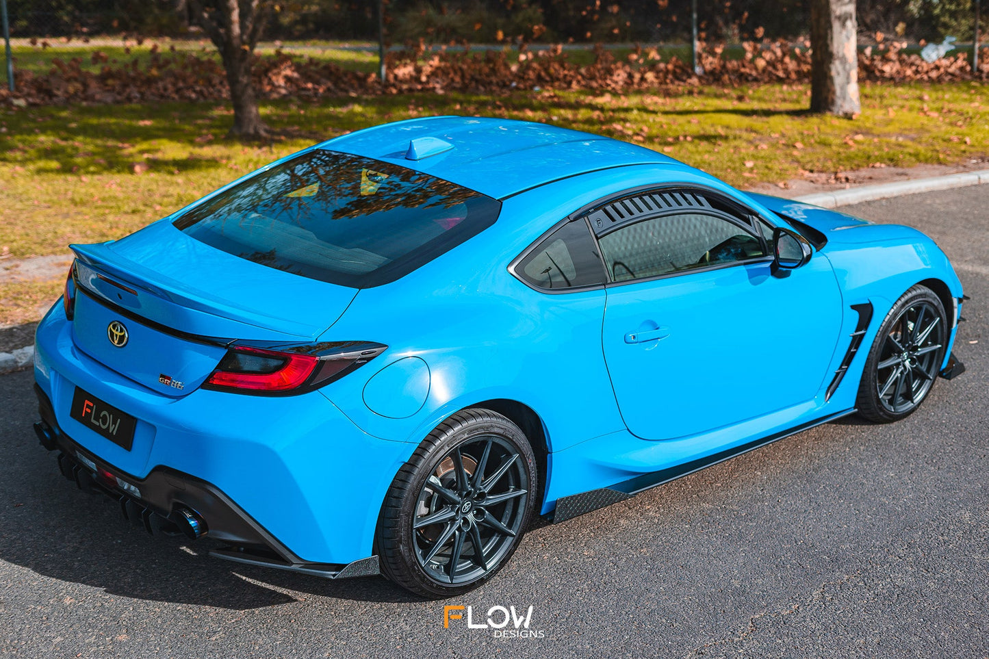 Flow Designs DEMO STOCK - Toyota ZN8 GR86 / Subaru ZD8 BRZ Flow-Lock Rear Diffuser (GLOSS)