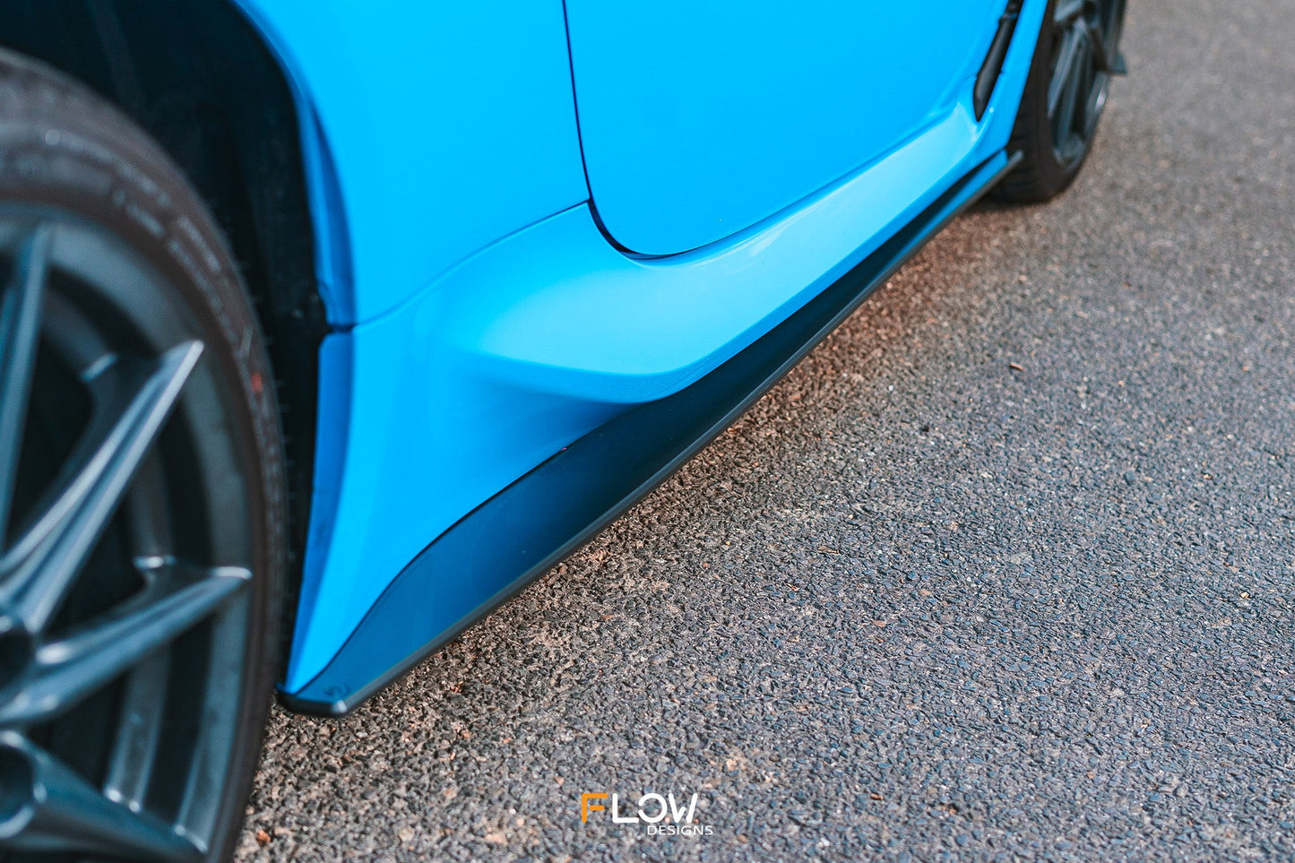 Flow Designs ZN8 GR86 Side Skirt Splitters (GLOSS: Pair)