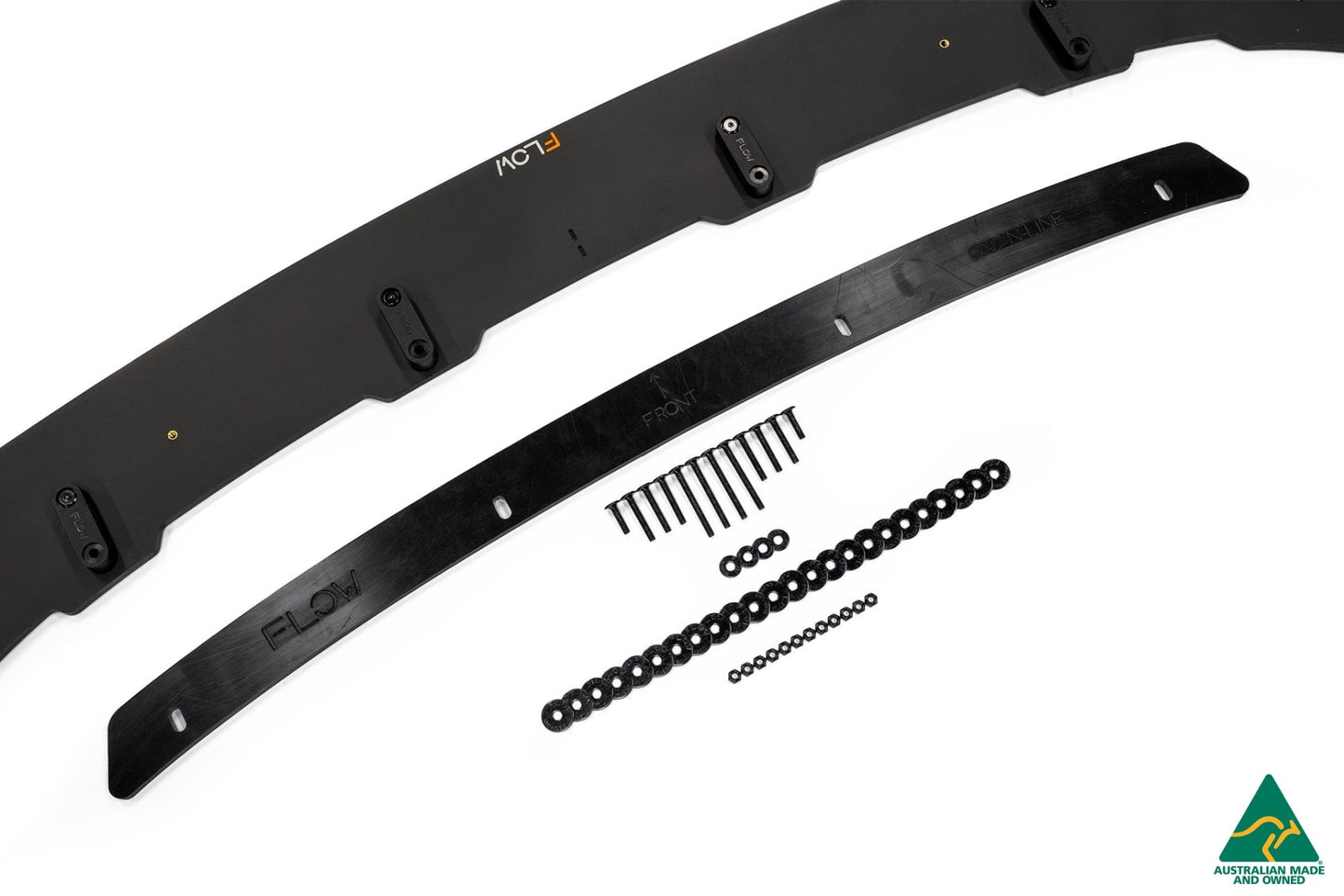 Flow Designs CN7 Elantra N Line Sedan 2020 Front Lip Splitter & Mounting Brace