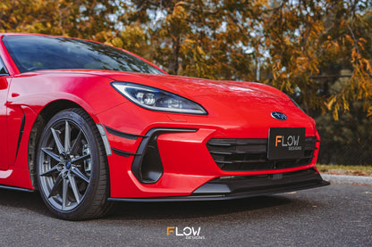 Flow Designs ZD8 BRZ Front Bumper Canards