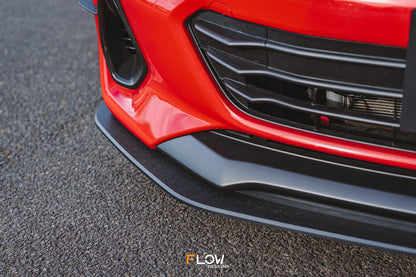 Flow Designs ZD8 BRZ Front Lip Splitter (TEXTURED)