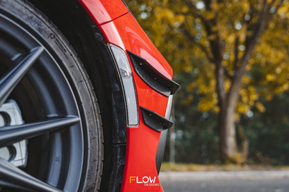 Flow Designs ZD8 BRZ Front Bumper Canards