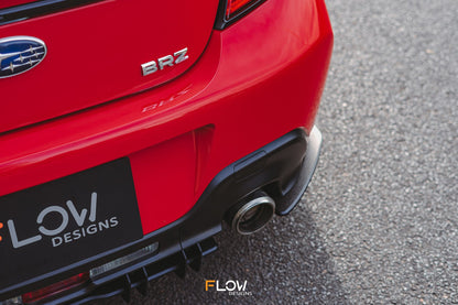 Flow Designs ZD8 BRZ Rear Spats (TEXTURED; Pair)