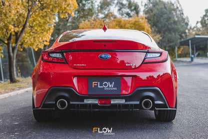 Flow Designs ZD8 BRZ Flow-Lock Rear Diffuser (TEXTURED)
