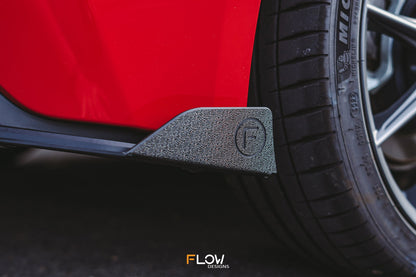 Flow Designs ZD8 BRZ Rear Spat Winglets (Pair)