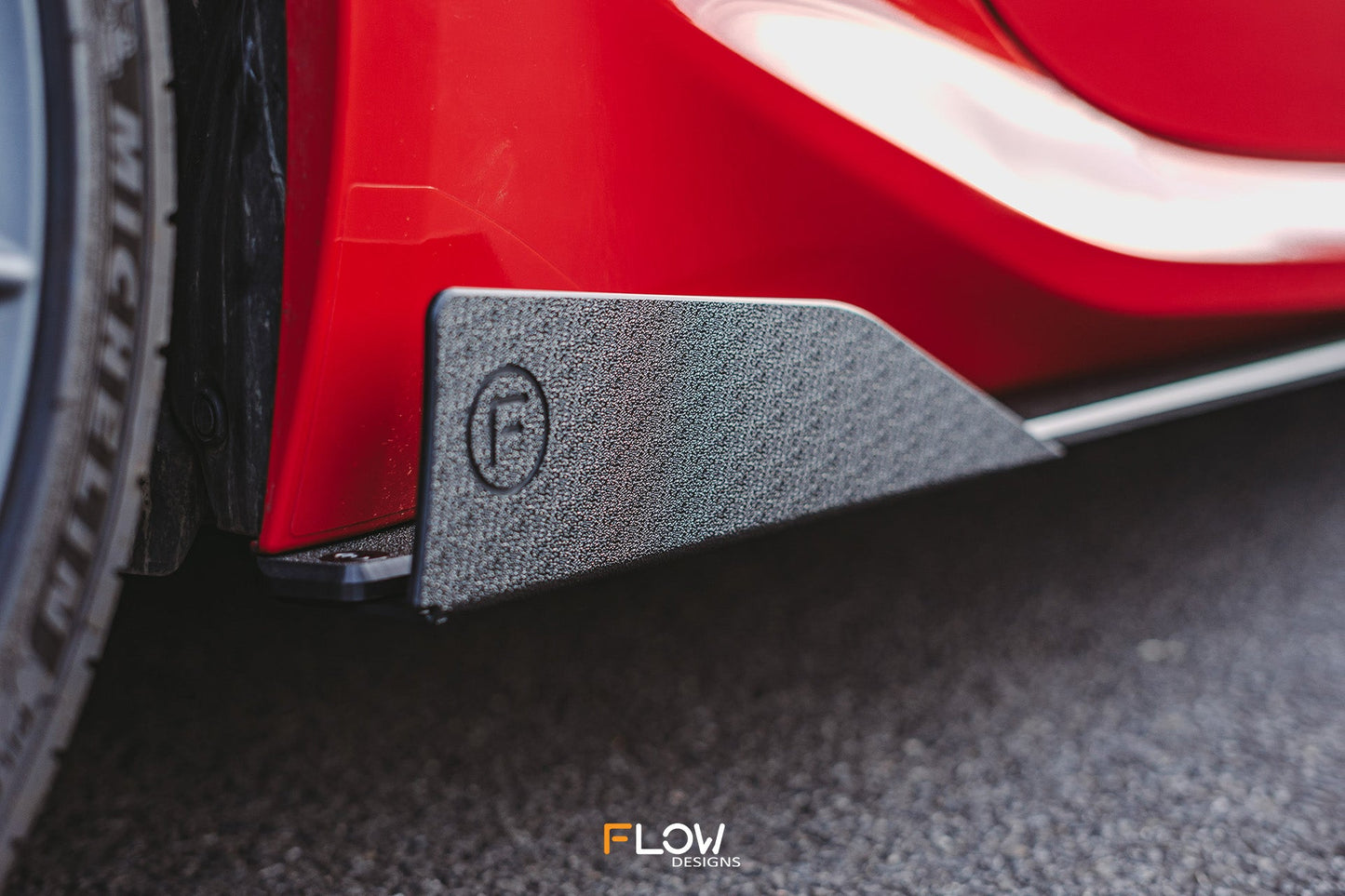 Flow Designs ZD8 BRZ Side Skirt Splitter Winglets (Pair)