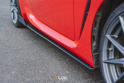 Flow Designs ZD8 BRZ Side Skirt Splitters (TEXTURED: Pair)