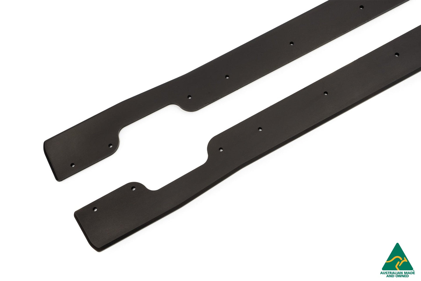 Flow Designs MK7 Golf R Side Skirt Splitters V3 (Pair)