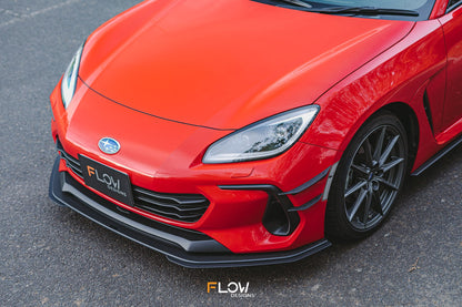 Flow Designs ZD8 BRZ Front Lip Splitter Extensions (Pair)