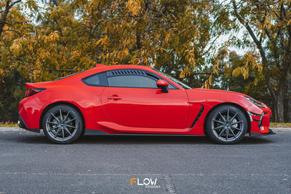 Flow Designs ZD8 BRZ Rear Spats (TEXTURED; Pair)