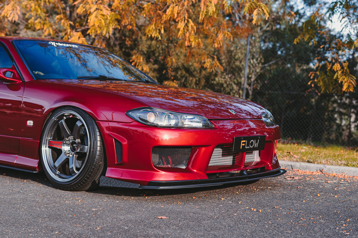 Flow Designs S15 / 200SX Front Splitter Winglets (Pair)