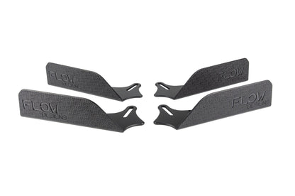 Flow Designs i30N Hatch PDE V6 FL2 2025 Side Skirt Splitter Winglets (Pair)