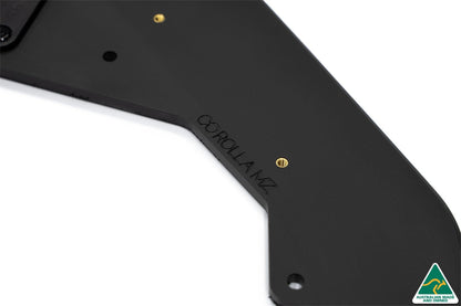 Flow Designs Corolla MZEA12R/ZWE211R 2018-2022 Front Lip Splitter & Reinforcement Brackets