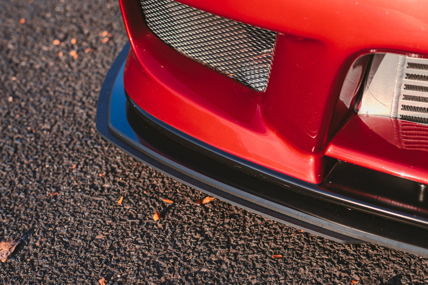 Flow Designs S15 / 200SX Aero Front Lip Splitter Extensions (Pair - For Aero Front Bar)