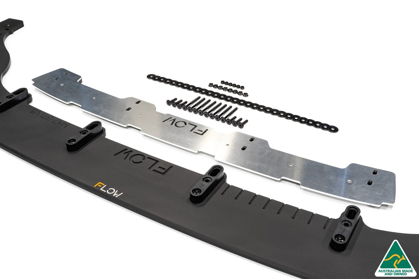 Flow Designs MK7 Golf GTI Front Lip Splitter & Bumper Reinforcement Bracket